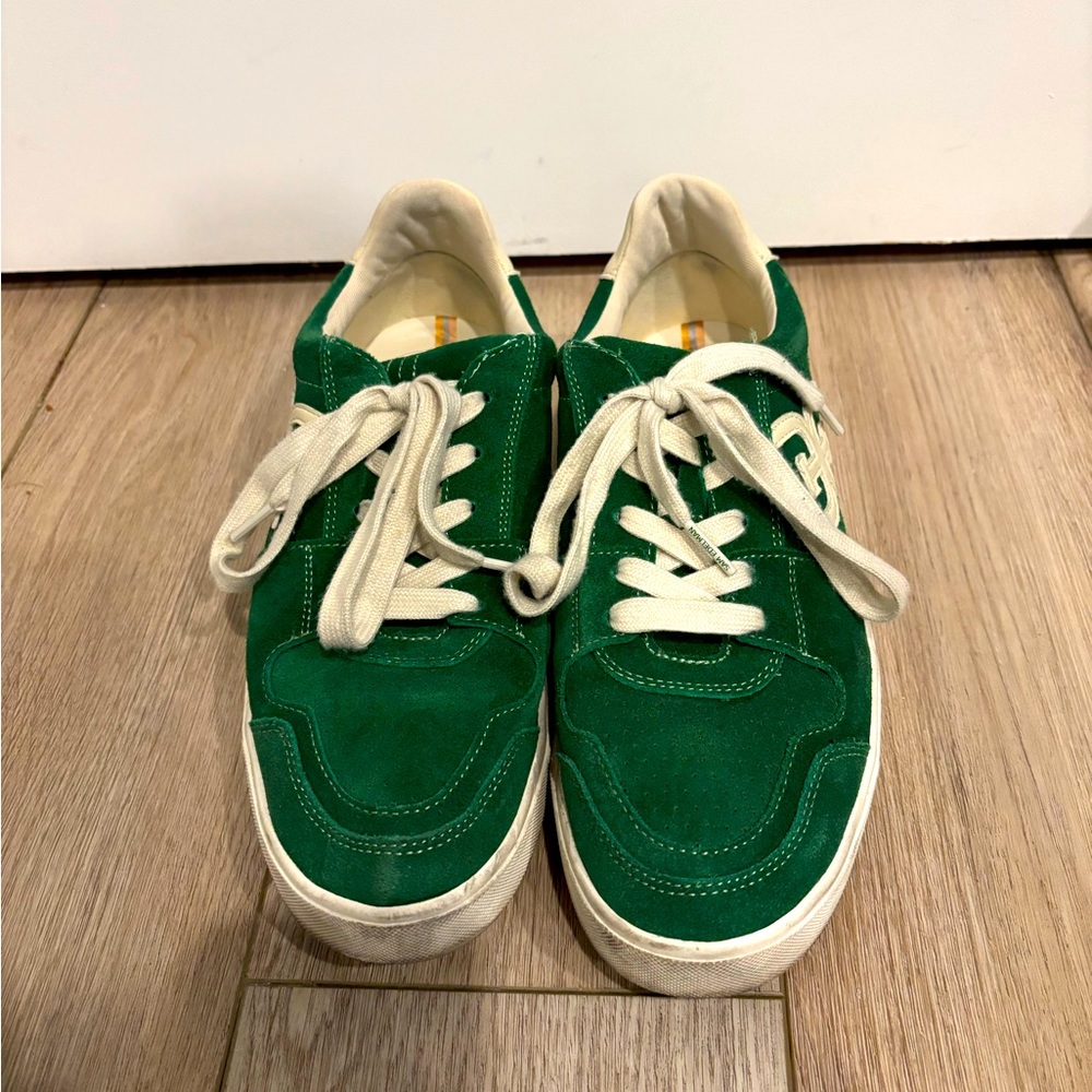 Sam Edelman green sneakers